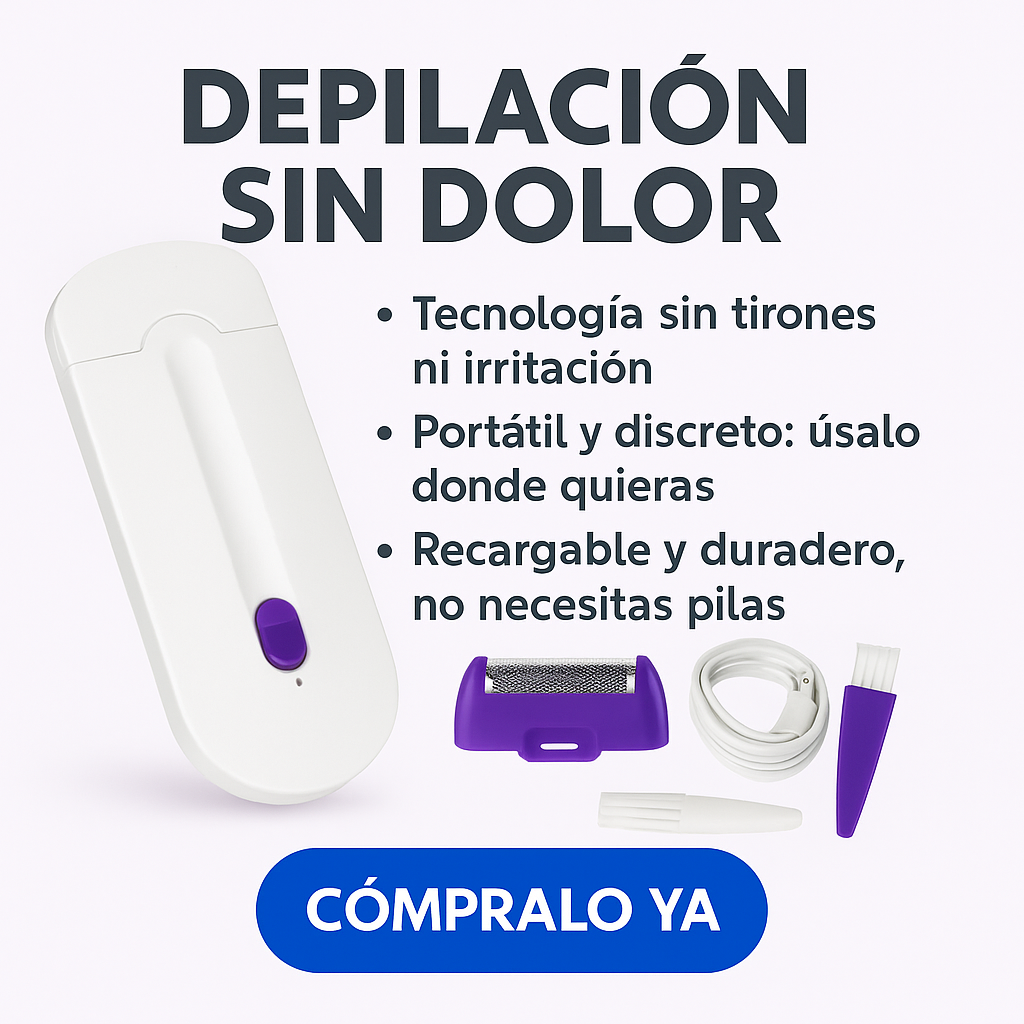 ✨DEPILADOR ELÉCTRICO PORTÁTIL