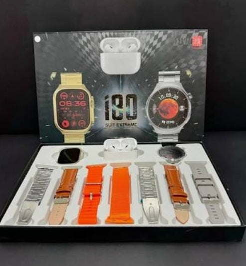 SUPER COMBO I80 DOBLE RELOJ+AIRPODS