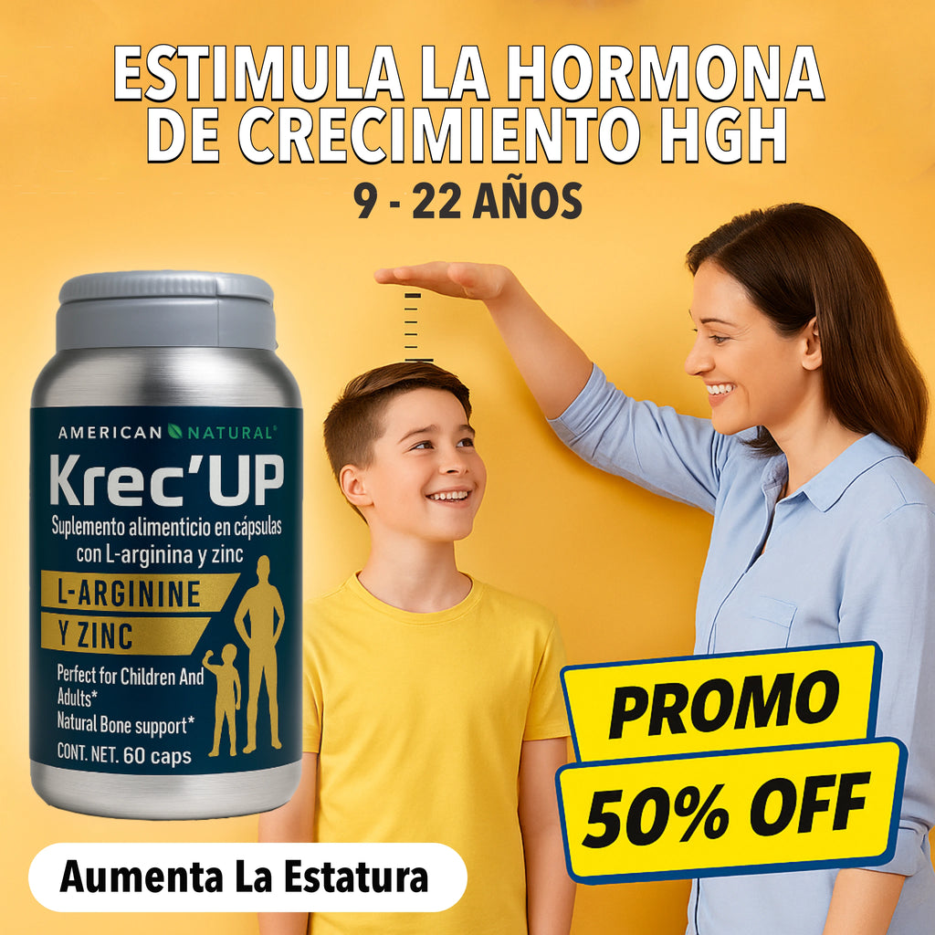 Krec’UP Premium Original – Impulsa tu Crecimiento Natural 🌱