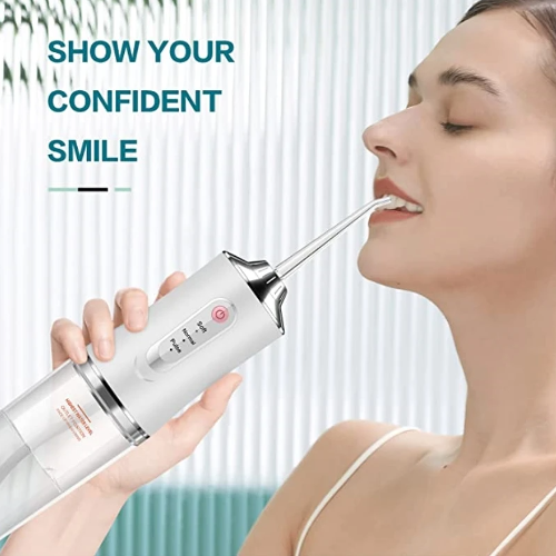 📣IRRIGADOR DENTAL LIMPIEZA ORAL RECARGABLE